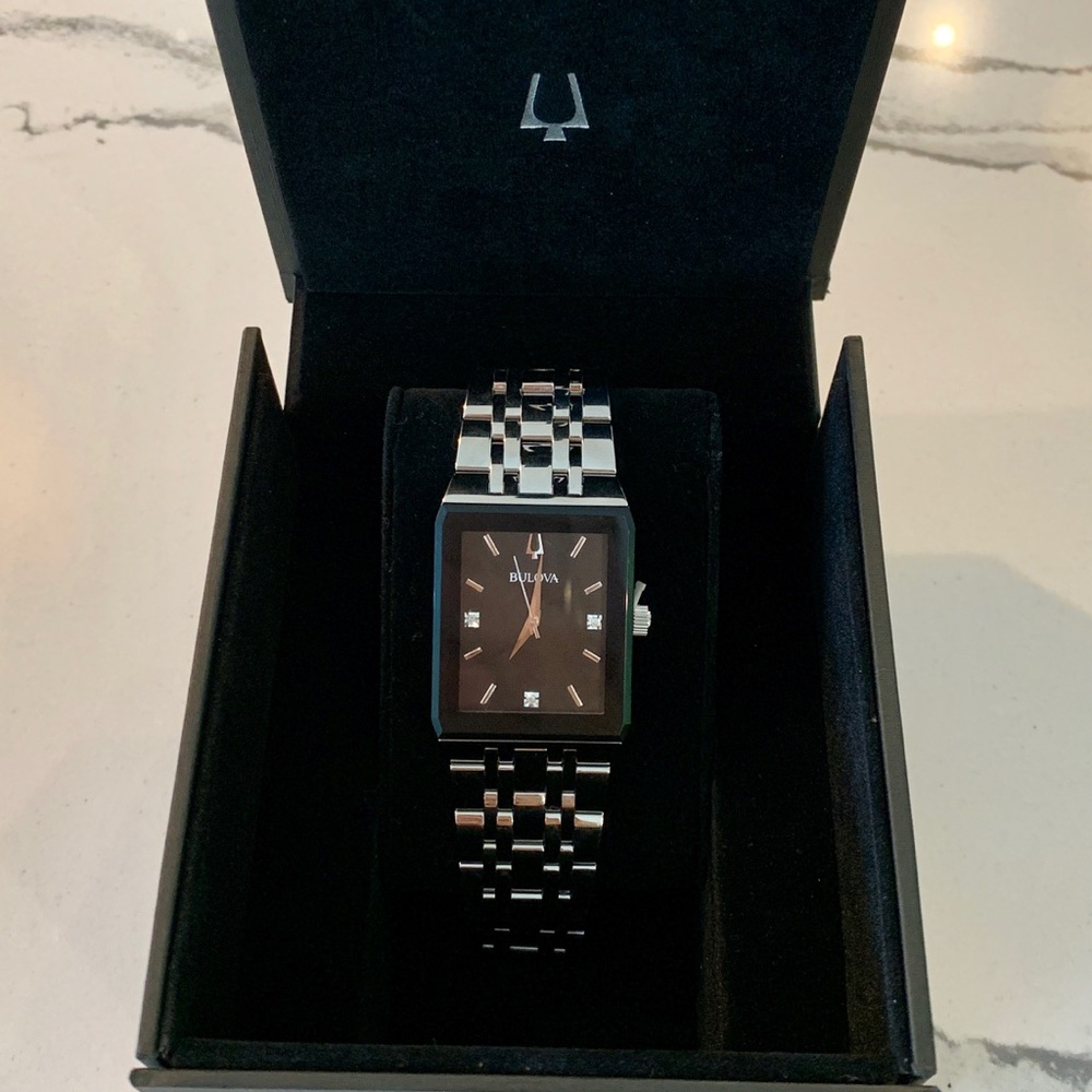 Brand new Bulova watch! Never been used !!!